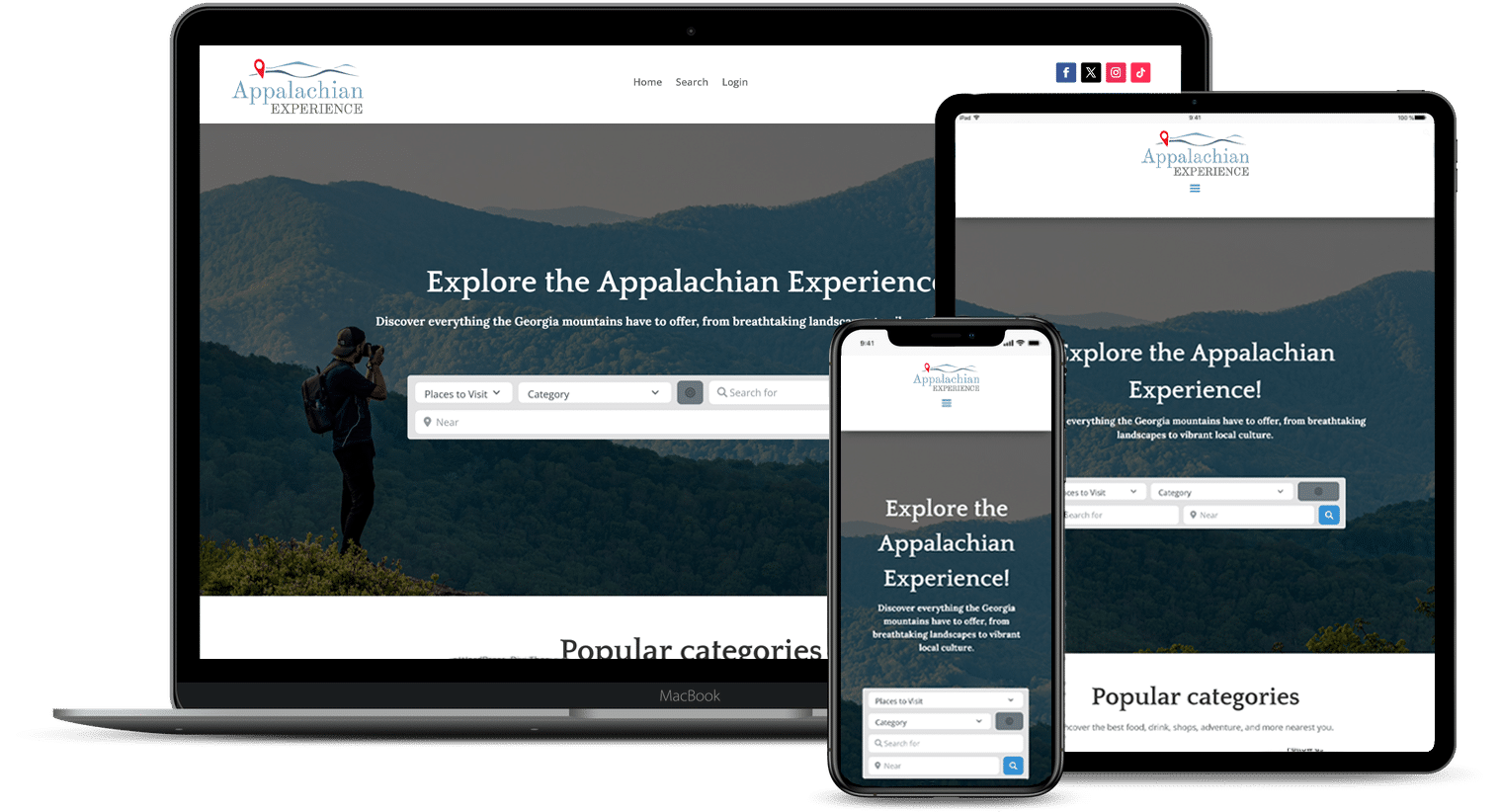 desktop-mobile-tablet-website Join Appalachian Experience